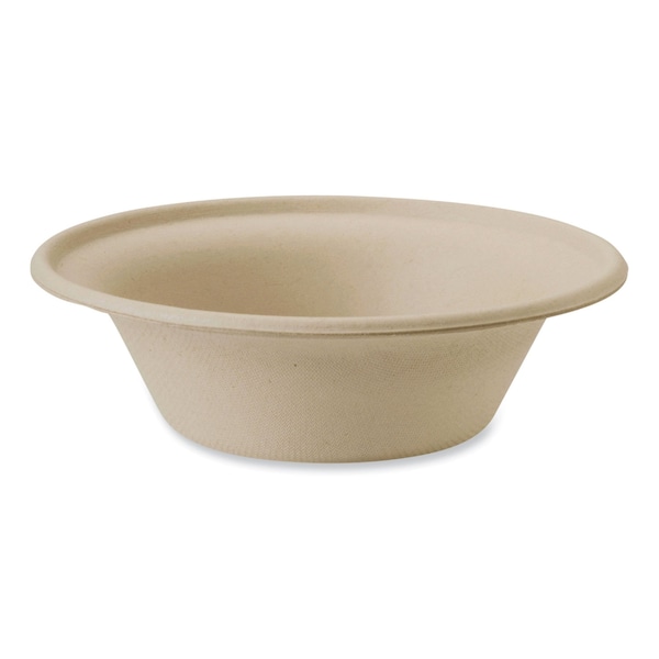 World Centric Fiber Bowls, 11.5 oz, 6 x 6 x 1.7, Natural, Paper, 1000PK BO-SC-U11-LFP - main